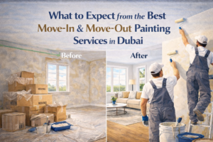 What to Expect from the Best Move-In Move-Out Painting Services in Dubai