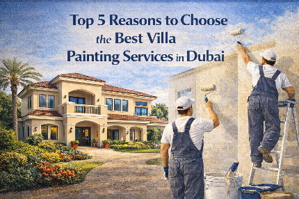 Top 5 Reason to choose the best villa painting services in dubai
