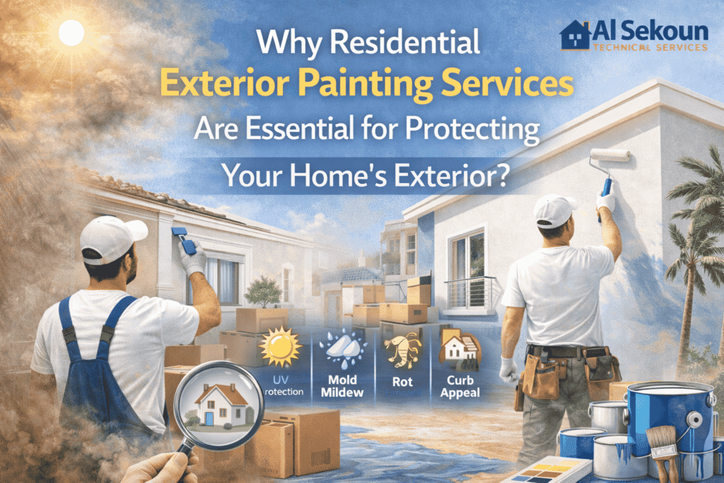 Residential Exterior painting Services