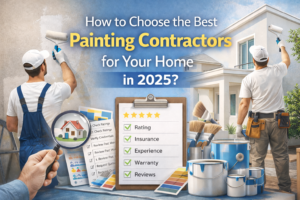 How to Choose the Best Painting Contractors for Your Home in 2025?