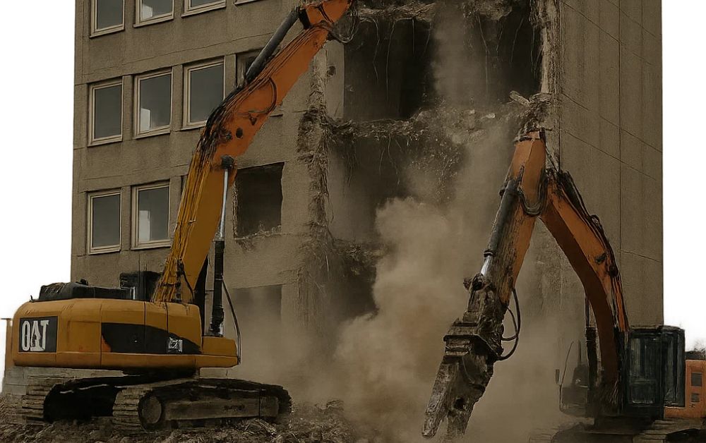 The Evolution of Demolition: From Manual to Machine-Driven