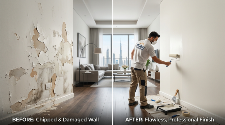 How to Repair Chipped Paint on Walls in Your Dubai Home