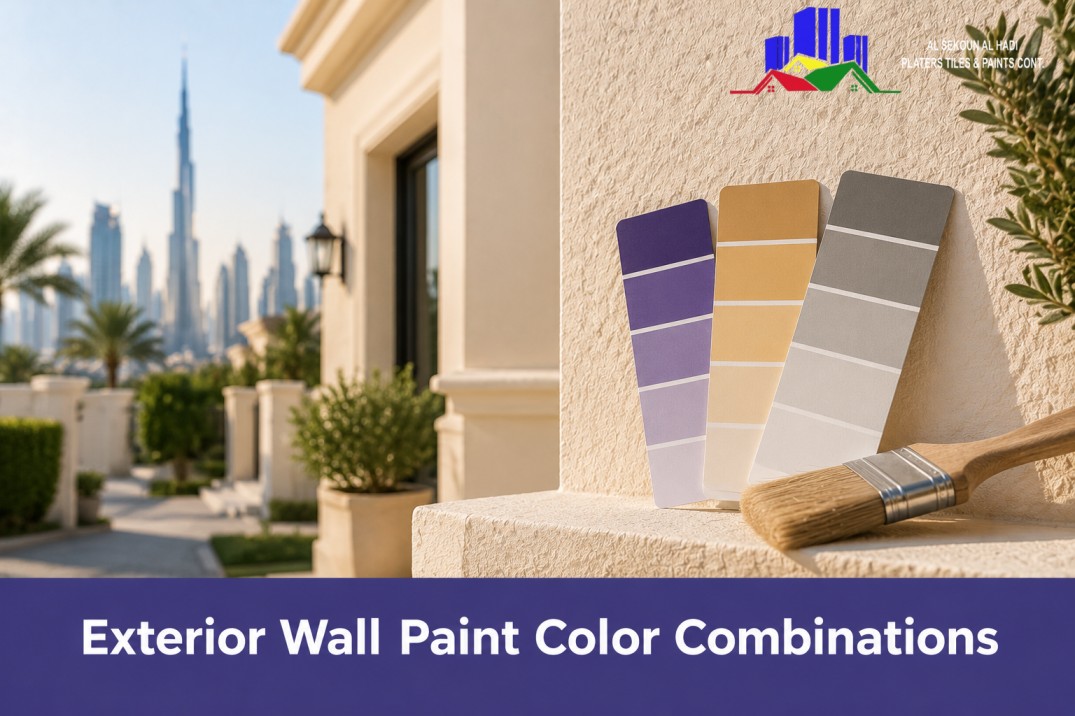 Exterior wall paint color combinations